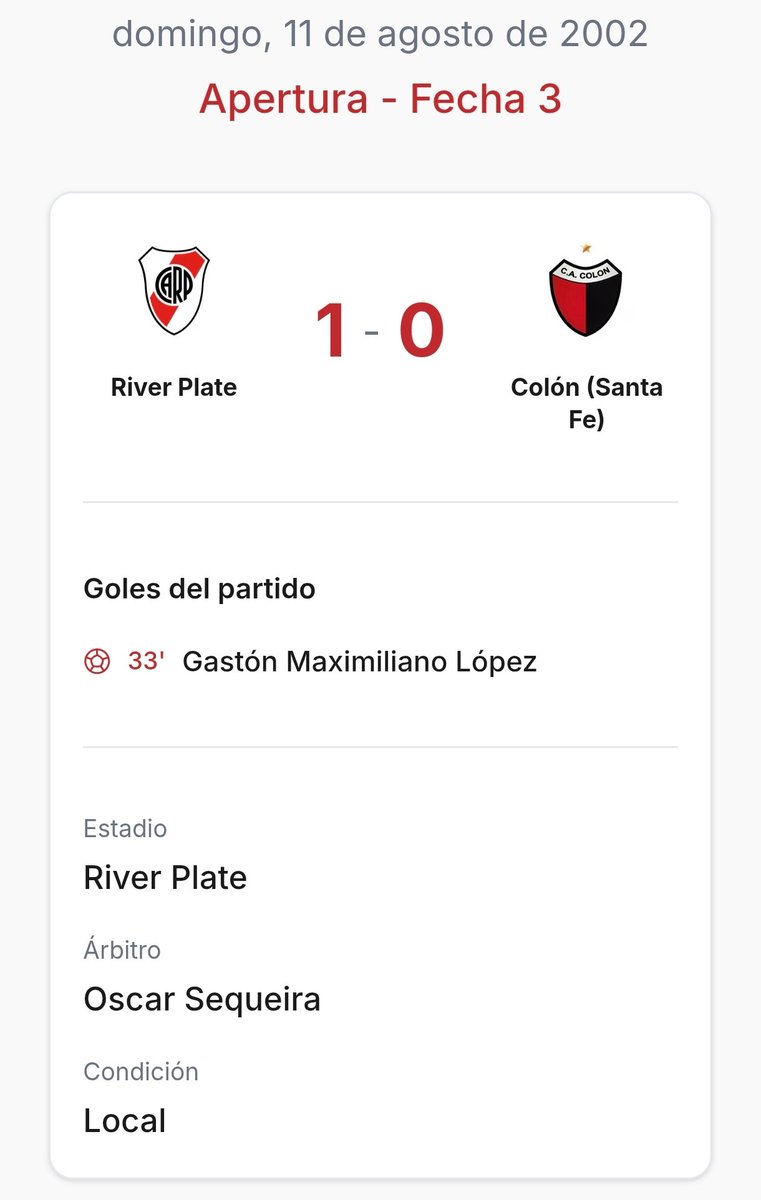 AgusFer25's tweet photo. @lahistoriariver Con gol de Maxi López jaja https://t.co/cgFGnasDSK