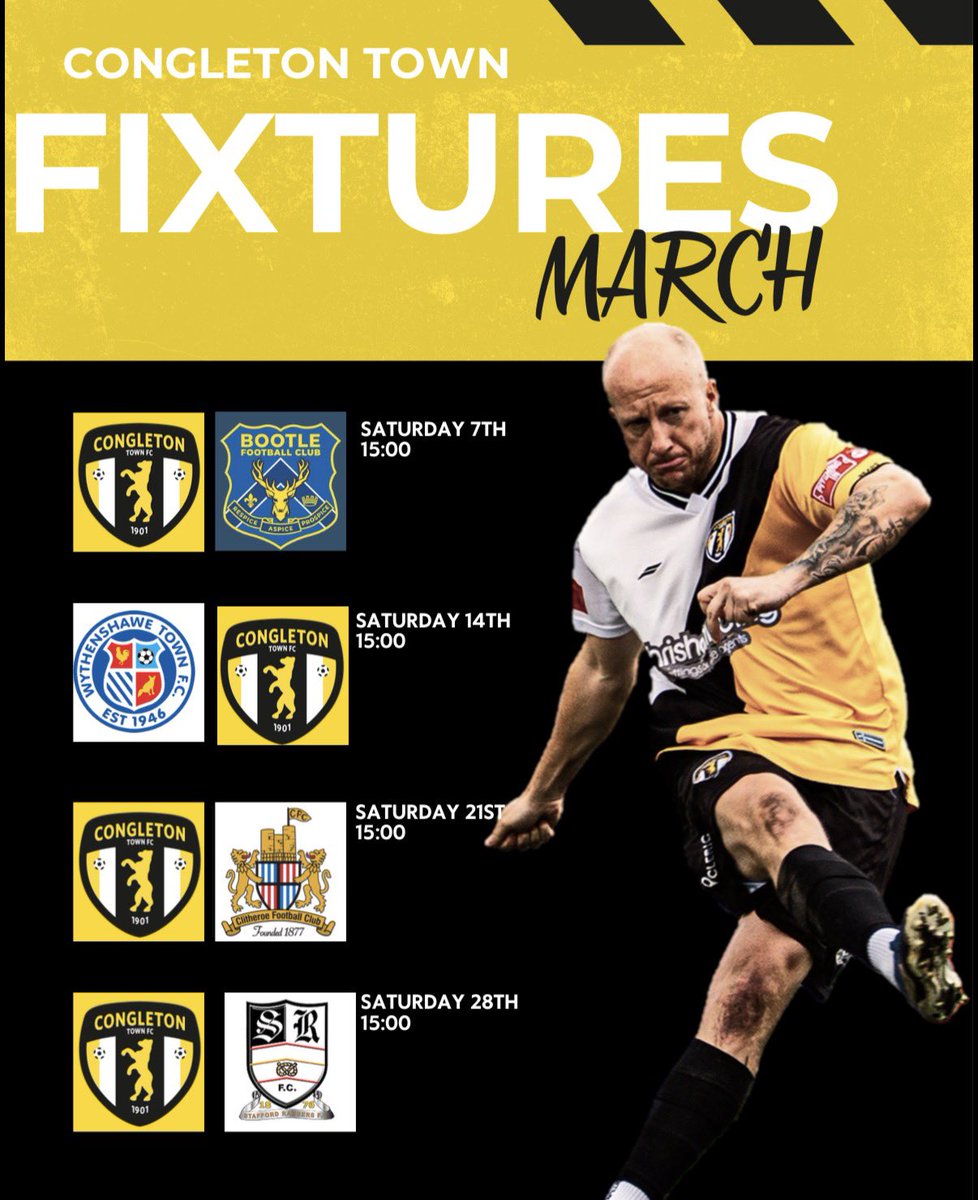 Congleton Town FC tweet media