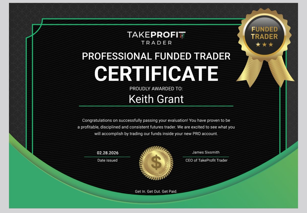 keithgrant421's tweet photo. Only getting started. Now its about keeping and multiplying it 

#gold #daytrader #futures #crypto #gc https://t.co/jL4vCw3jUA