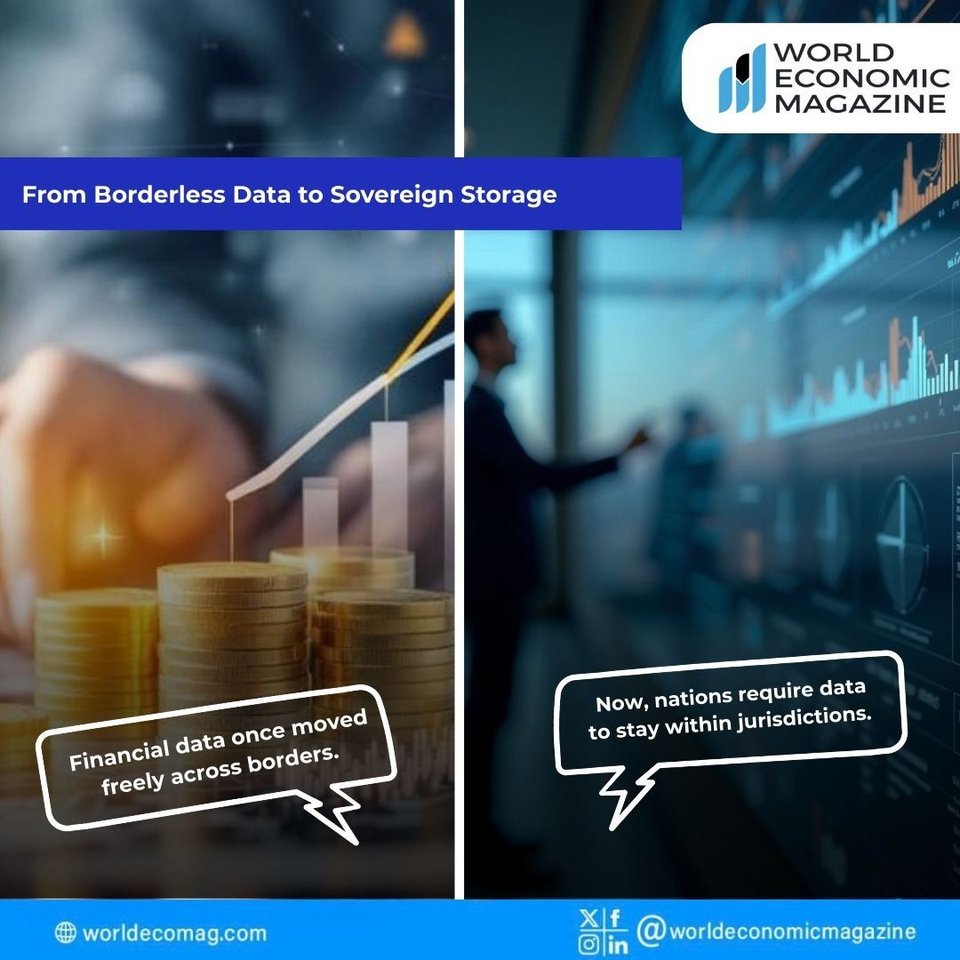 WorldEcoMag's tweet photo. Data is becoming a matter of national finance.
Data localization laws are redefining how banks and fintechs operate globally.

Follow us now &amp; stay updated.

#WorldEconomicMagazine #DataLocalization #DigitalSovereignty #GlobalFinance #FintechPolicy #FinanceThenNow https://t.co/8lmQj8rTOc
