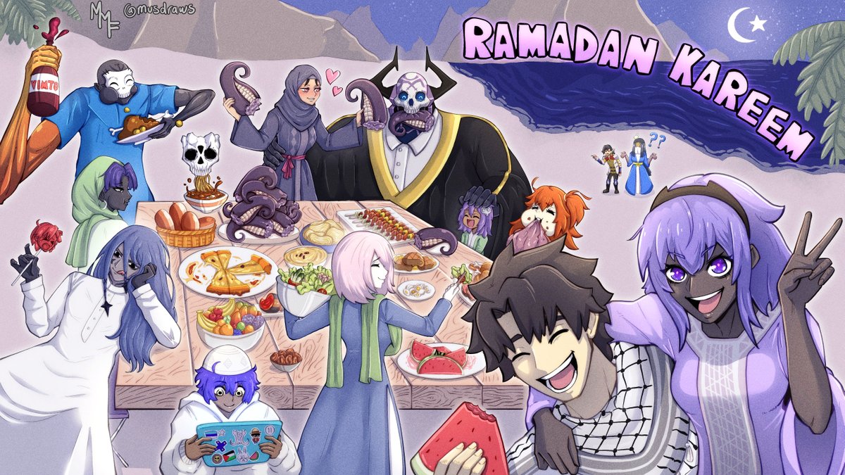 Chaldea Ramadan Festival✨#FGO #strangefake