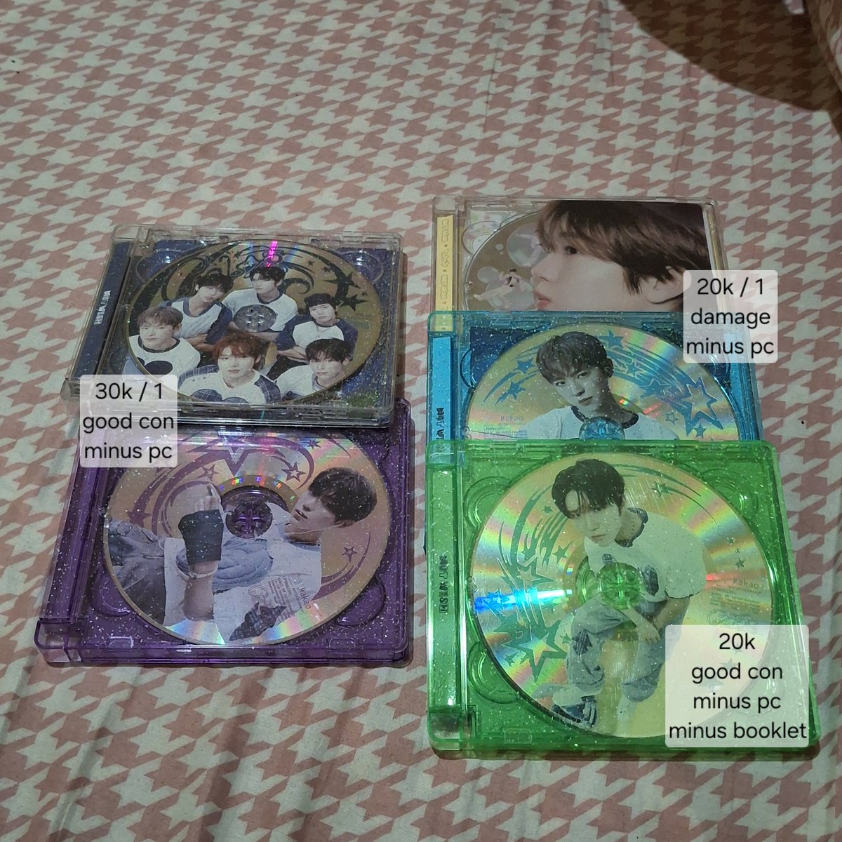 arrazera's tweet photo. WTS // WANT TO SELL

💫 INA 
💫 🍊 artikasr_
💫 HARGA INC ALL
💫 FULL CO/SPLITPAY
💫 KEEP WITH DP 50%

🏷 photocard pc nct wish sion riku yushi jaehee ryo sakuya murah steady color songbird wish smtown letter jewel
https://t.co/D4RRPEfJaY https://t.co/ohhEMC2mPA