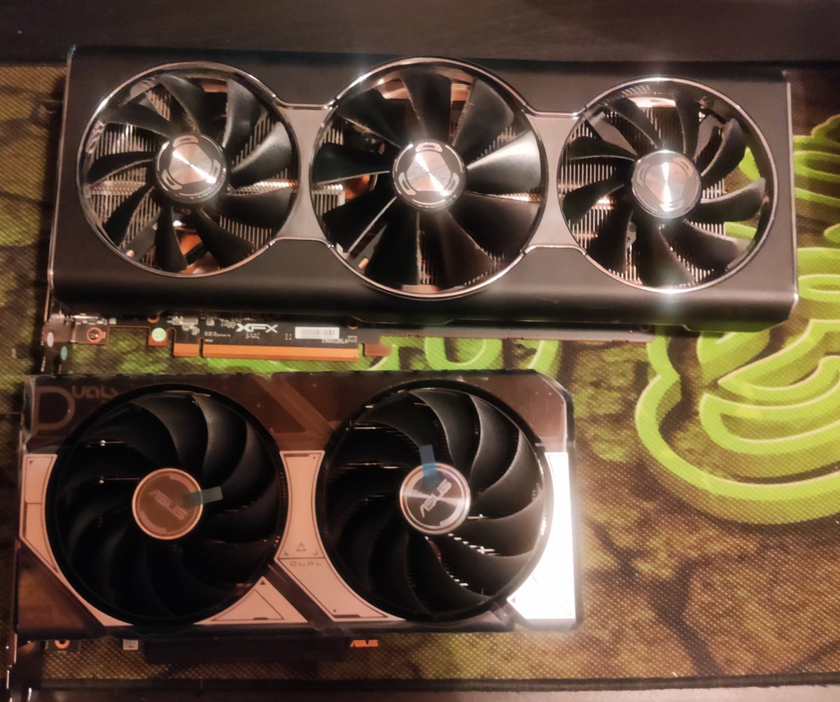 FUMPY joins team green, early birthday present for myself.

I cute lil 5060 to replace the chunky 5700 XT