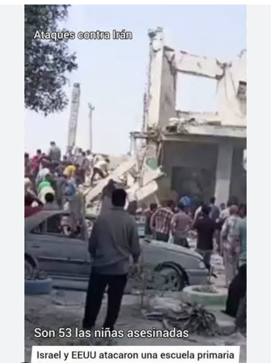 atilioboron's tweet photo. El Secretario Gral. de la ONU  condena por igual el uso de la fuerza por parte de EEUU e Israel contra Irán y la respuesta de Teherán  ante ese ataque. Condena por igual a la víctima que se defiende y a los criminales que agreden. El régimen neonaxi israelí y el infanticida que lo preside ahora ataca escuelas de niñas iraníes asesinando a màs de 50 de ellas, perpetrando un crimen  Imperdonable.