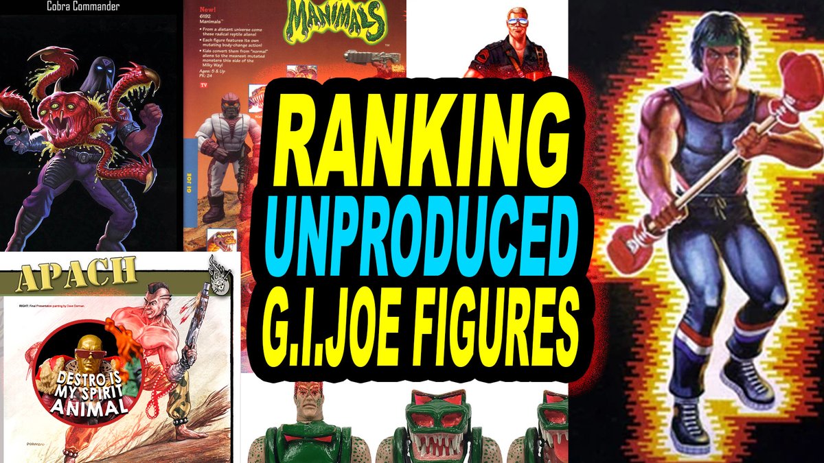 Unproduced GI Joe Action Figures Ranked! youtu.be/23nTMFBZ_dE?si… via <a href="/YouTube/">YouTube</a> 

#GIJoe , #vintageactionfigure, #rocky, #Hasbro