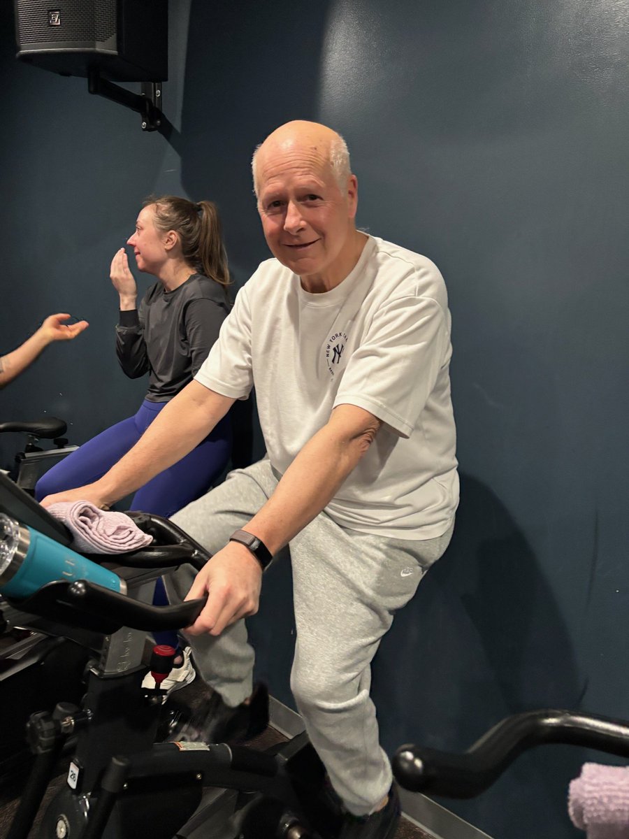 MrsMJParker's tweet photo. Today is the day! My brother Robert McCann is ready to ride for Parkinsons. Please share the link below to help! One little share could prolong the life of someone you love, or even save their life! Thanks to all who donated or who will share!

https://t.co/PM2rUMZzbT https://t.co/t97Bn5OjML