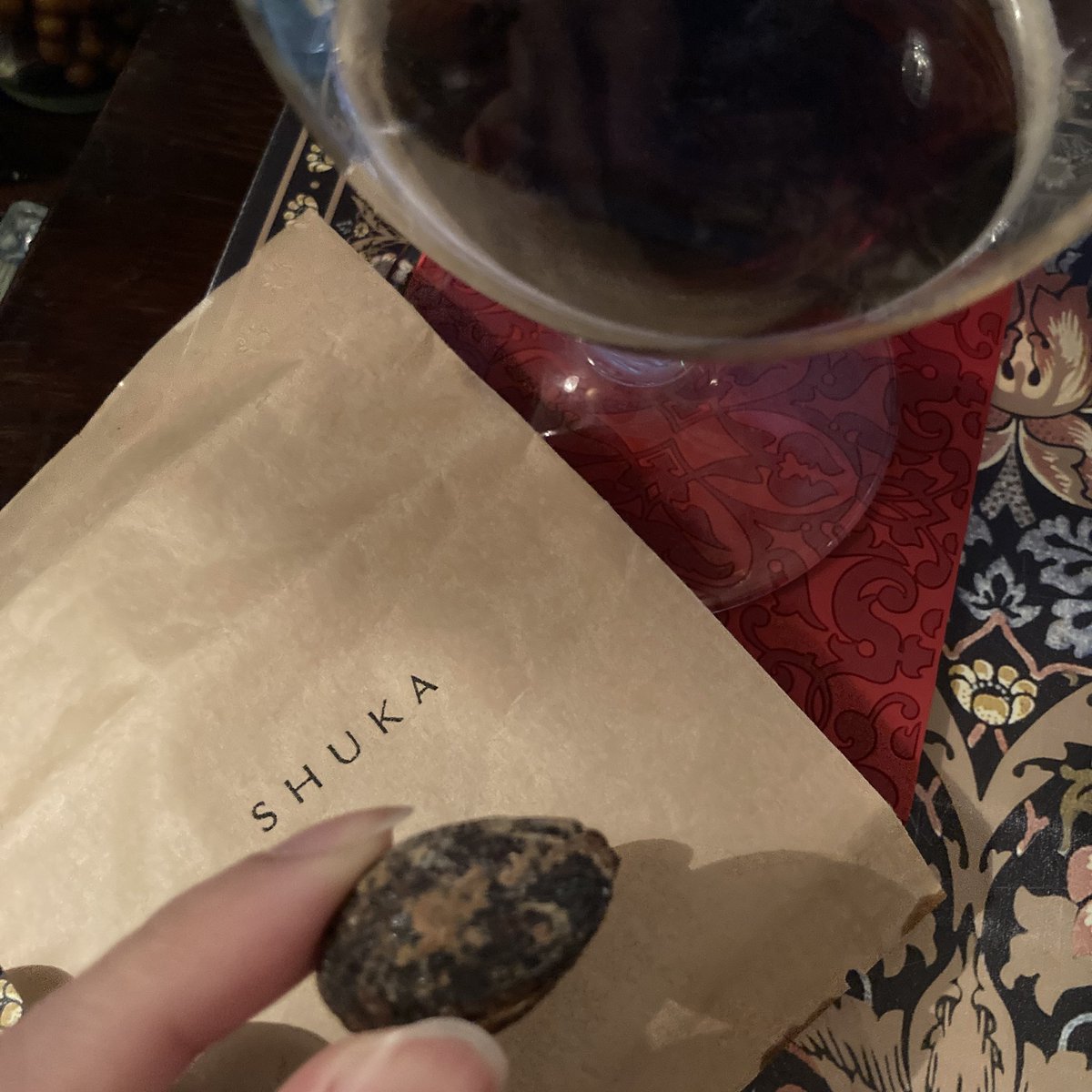 その後ライヴでいただいて、その濃さに合わせるものを選びつついただい