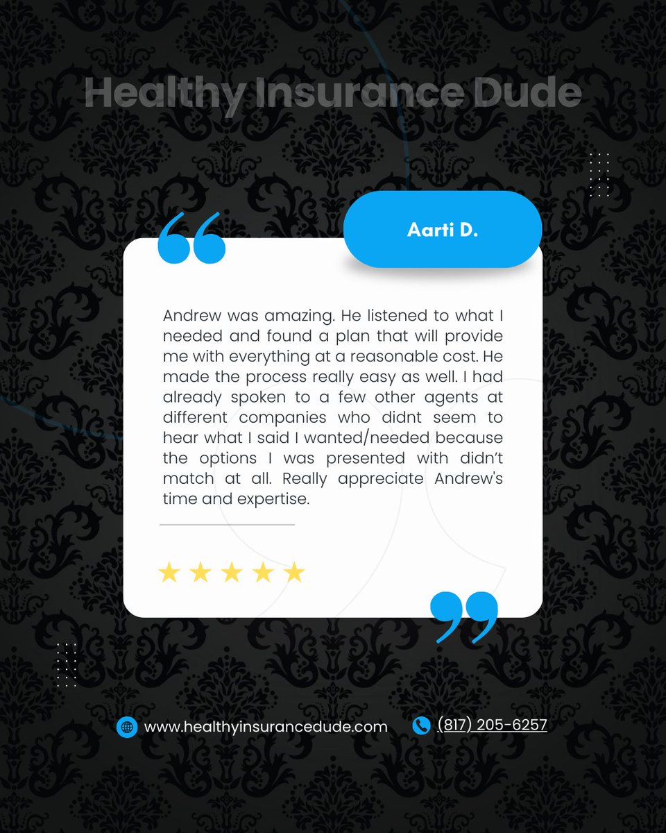 lunsford_perry's tweet image. This 👏 right 👏 here 👏

That’s how we do it.

#AffordableInsurance #TexasInsurance #DFWInsurance #PerryLunsford #HealthyInsuranceDude