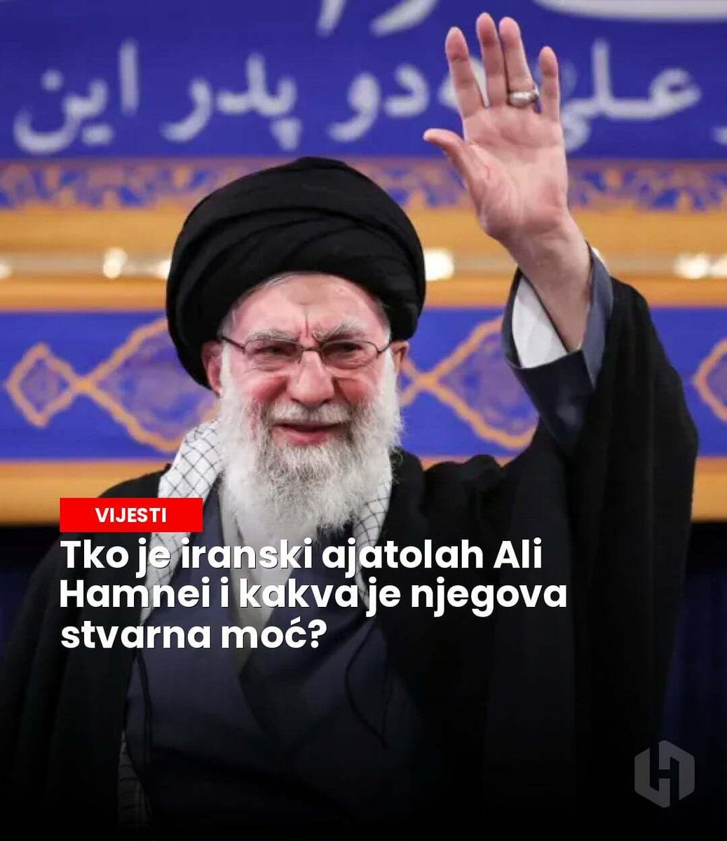 hercegovinainfo's tweet image. Ajatolah Ali Hamnei suočava se s najvećim izazovom u karijeri zbog napada SAD-a i Izraela. - hercegovina.info/vijesti/svijet…

#AliHamnei #Iran #Prosvjedi