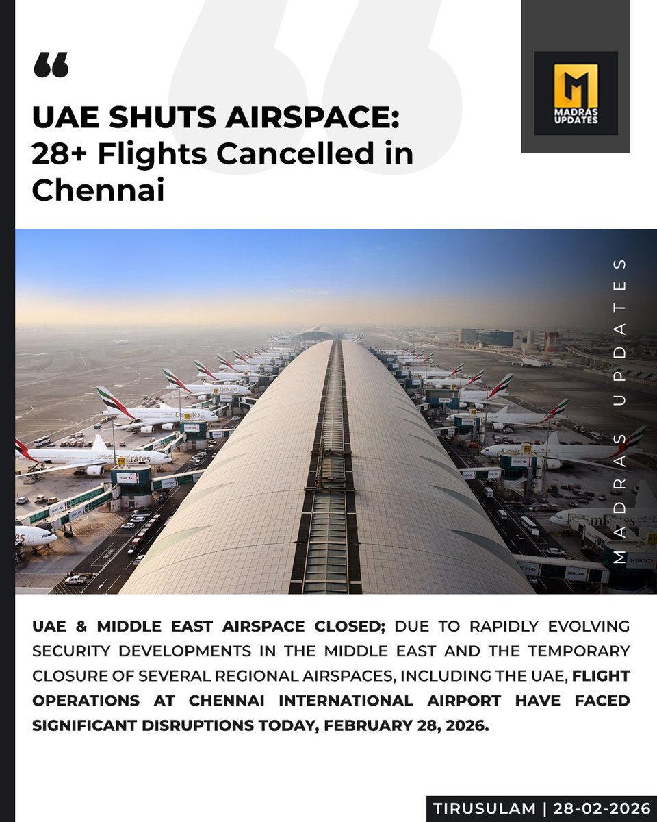 Madras Updates tweet media