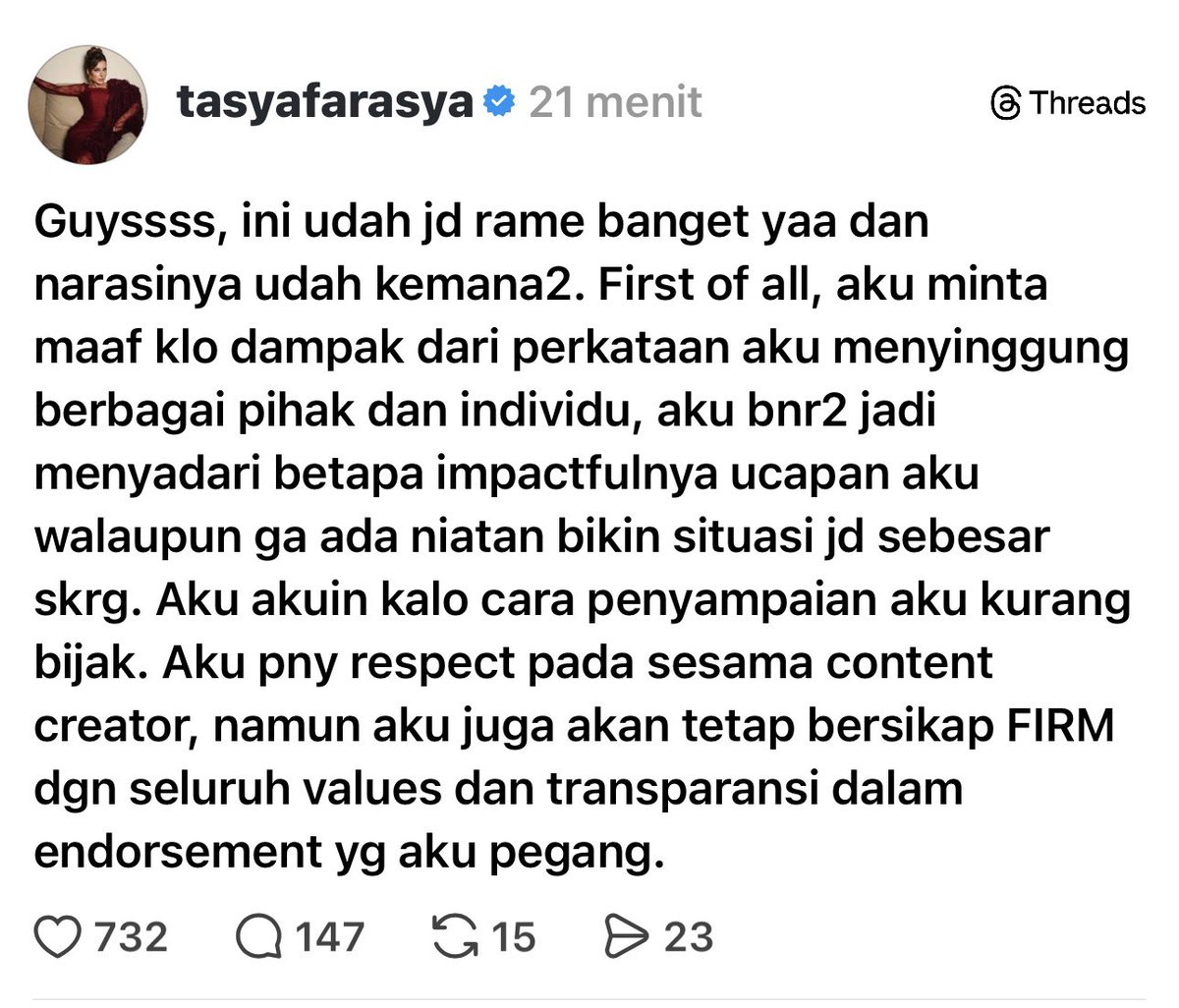 sosmed keras tweet media