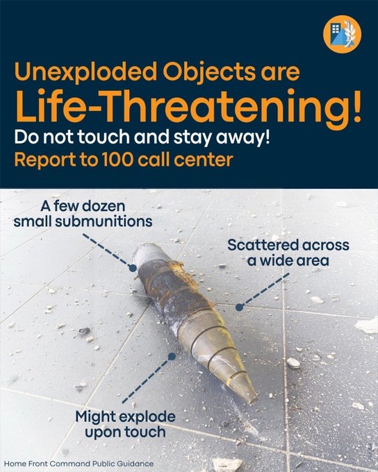 MarioNawfal's tweet image. 🚨🇮🇱🇮🇷 Israel just warned Iran may switch to cluster bombs.

Weapons that scatter dozens of smaller munitions across wide civilian areas. Banned by over 100 countries.

Iran used them against Israel last year during the 12-day war. They may be about to use them again.