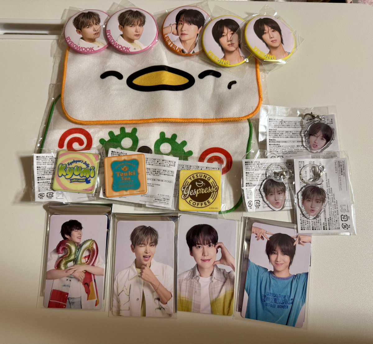 SUPER JUNIOR SJ Market マーケット 交換 ランダム フォト 会場特典