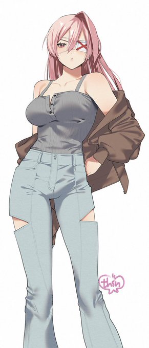 なぜかダー◯ッチデニムが行けると思ったOCがんこちゃん
が今際の際に見た夢 