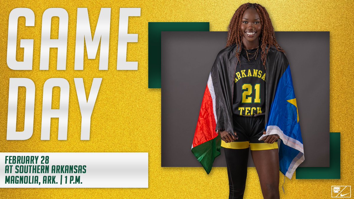 ATU_Athletics's tweet photo. #GAMEDAY! The Golden Suns and Wonder Boys close out the regular season today at Southern Arkansas!

FOLLOW LIVE
https://t.co/vVkJ3pr50Z

#FightOn https://t.co/fDYN72laWG