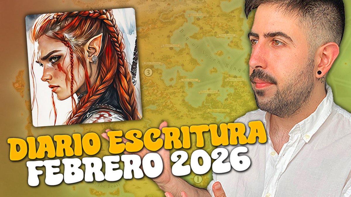 ✨✨ NUEVO VÍDEO ✨✨

Así AVANZA mi OBRA de fantasía ✍🏻❄️🧙‍♂️ Diario de Escritura FEBRERO 2026

VÍDEO AQUÍ 👉 youtu.be/NZJtdLA69pQ