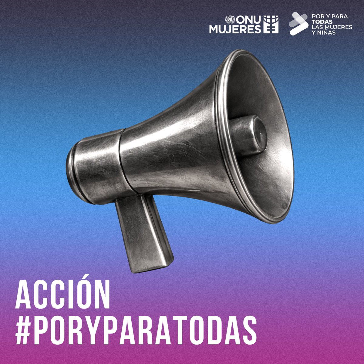📢 El próximo Día Internacional de las Mujeres es un llamado a derribar todas las barreras en el acceso a la justicia para millones de mujeres y niñas.

Derechos, justicia y acción #PorYParaTodas las mujeres y niñas. #DíaDeLasMujeres #8M