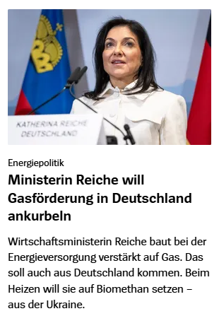 Und ich will kotzen bei so viel schamlos offener Lobbyarbeit. Kann sie nicht wenigstens den Anstand haben, das etwas geschickter im Hintergrund zu machen? Ist denen inzwischen alles egal? #GasKathi