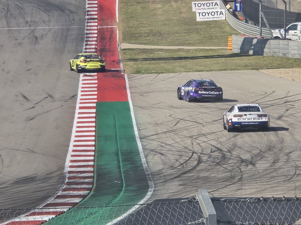 The European mind cannot comprehend this total disregard for track limits