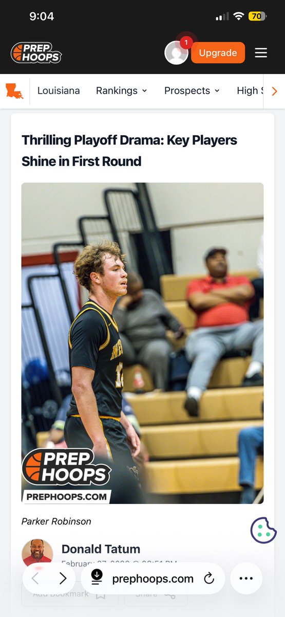 Parker Robinson tweet media