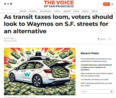 debora_allen1's tweet image. What if there are alternatives to sinking billions more into the aging #bayarea transit infrastructure?
Compelling piece from @marcjoffe in @TheVOSF. 
The @SFBART had the opportunity back in 2010's to plan for autonomous #transit when it bought new railcars and in 2016 as it