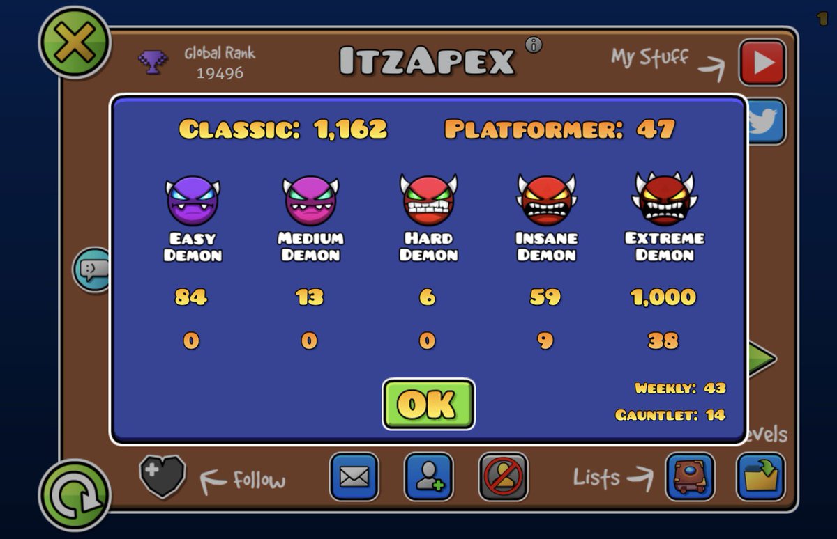 Geometry Dash Today tweet media