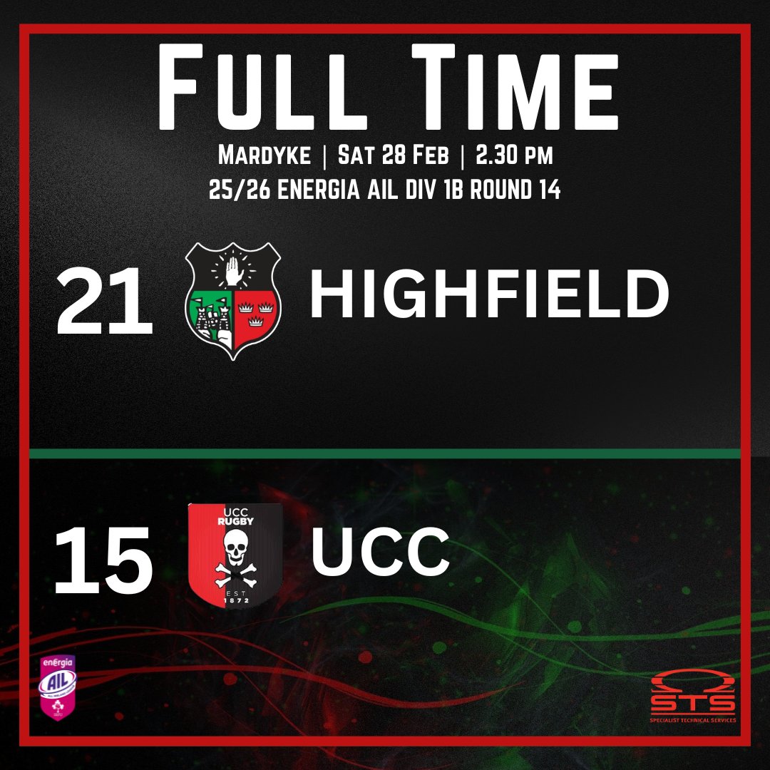 Highfield RFC tweet media