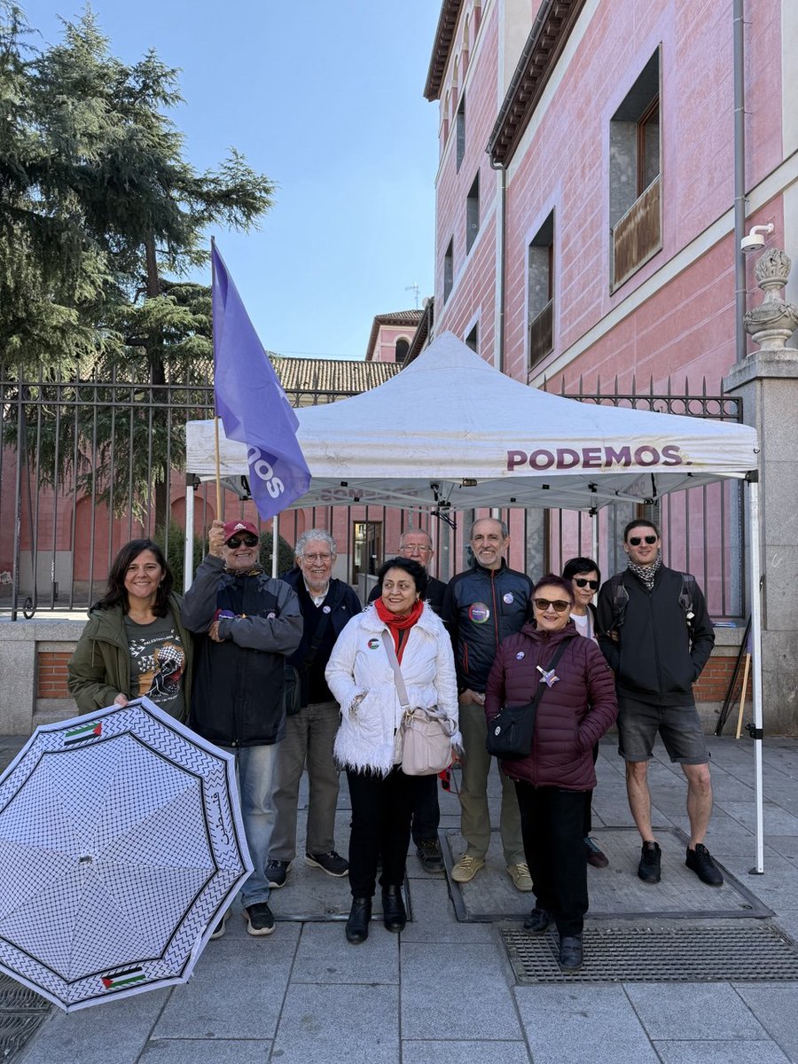podemosmad's tweet photo. Quintana, Malasaña, Príncipe Pío, Tribunal y Vallecas.
Madrid se mueve. Madrid firma.
Los círculos de Podemos salen a la calle por Palestina y por una sanidad pública que no se vende. ✊
#GenocidioPalestina #UECómplice #Podemos #EuropeanLeft #MadridSeLevanta
@PodemosArganMAD
@Podemos_Centro_
@podemos_tetuan
