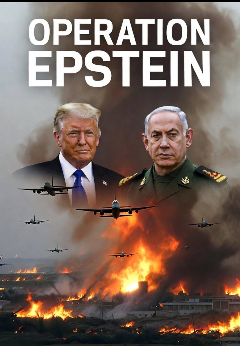 Nothing says “distraction from Epstein files” like bombing Iran 😏🍿