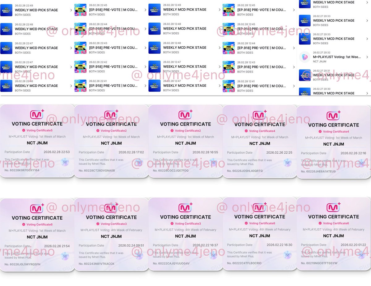 ฝากรีหน่อยนะคะ
สุ่มแjก 165 ฿ ให้คนที่ #โหวตเพื่อเจโน่แจมิน

🐶 รี + แปะหลักฐานการโหวต
🐰 สุ่มตอนโปรโมทจบ

มาช่วยกันโหวตให้น้องทั้งสองคนกันเยอะ ๆ เลยนะคะ น้องทำงานกันหนักมาก ๆ ไม่อยากให้ยืนจ๋องเลยค่ะ 🥹🫶🏻🩵🩷