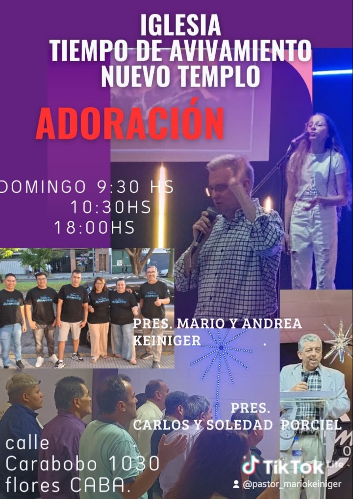 Iglesia Tiempo de Avivamiento (@tdaavivamiento) on Twitter photo 