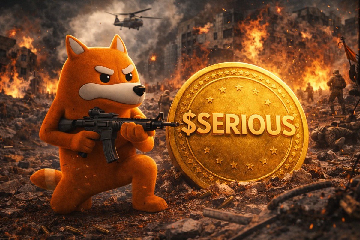 MalatonKnows's tweet photo. Ready for whatever they throw at us. $SERIOUS is here to stay. Jeets you have been warned. Thanks for the cheap supply today 😉

N1 bonkers coin. You have to be a “special” kind of guy to dump your #USD1 paired memecoin on the back of what happened today 😂

Expect a sharp recovery of risk assets after initial shock. As always. 

@bonkfun @SolportTom @solportskg @satsdats @worldlibertyfi @mellometrics $war #war