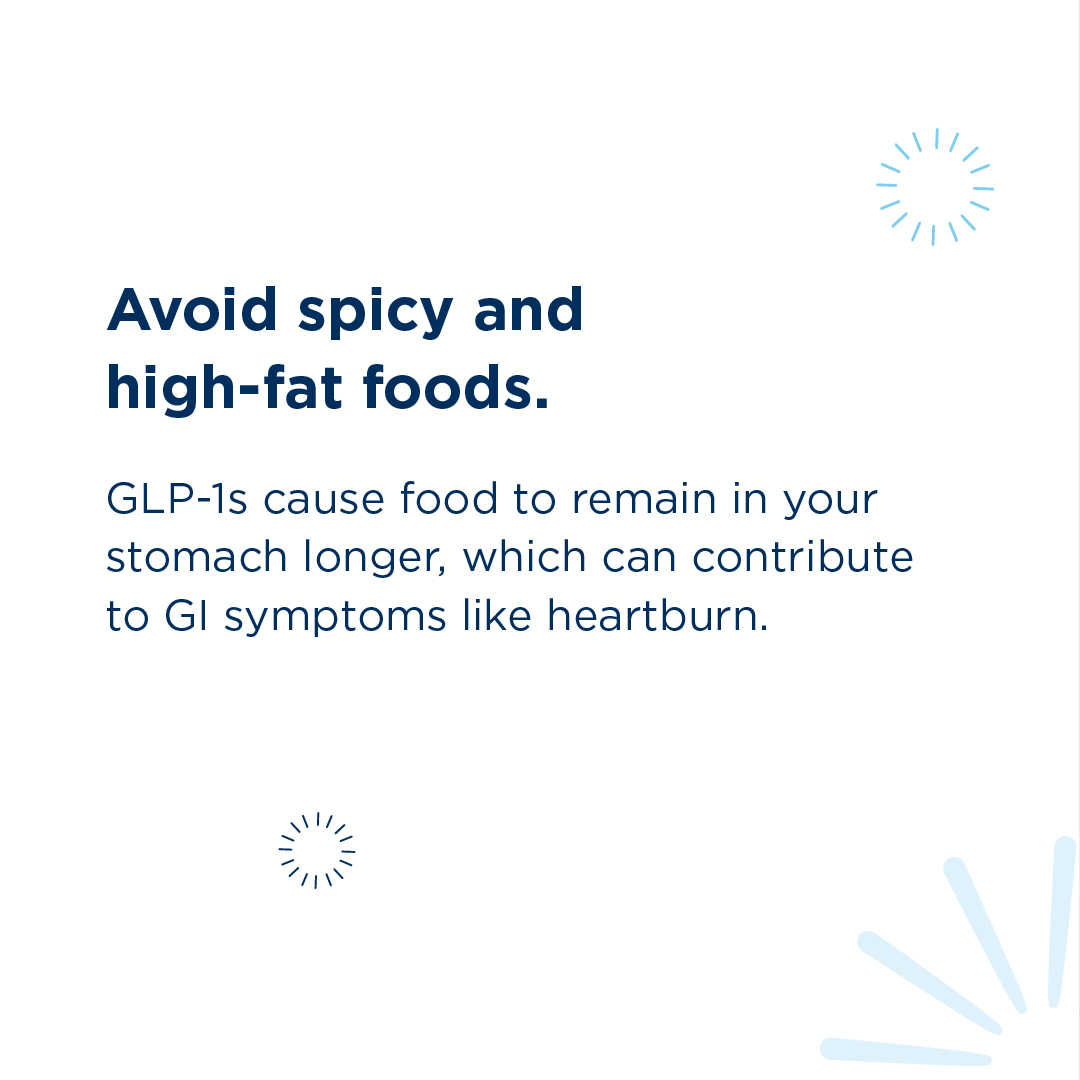 TheDrugstoreOB's tweet photo. GLP-1 agonists can be a great tool to help you lose weight. But because they change how much you eat and how long food remains in your stomach, it's important to adapt your diet accordingly. Here's what you should know. https://t.co/VOkRDN3o2D