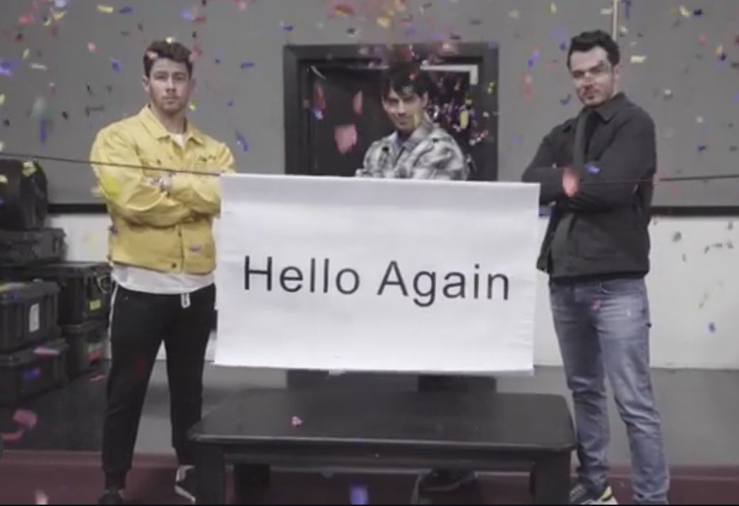 On this day 7 years ago, we got our favorite band back. The Jonas Brothers ended their almost 6 year hiatus by announcing that they were coming back as a band. 💙

Where were you when the Jonas Brothers announced their comeback?