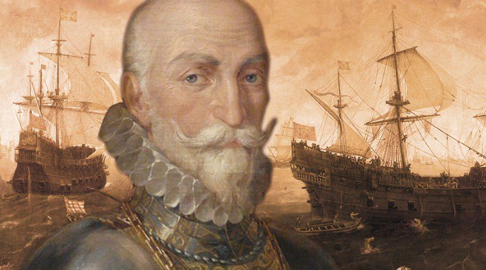 UnamunoAgain's tweet photo. «El fiero turco en Lepanto,
en la Tercera el francés,
y en todo mar el inglés,
tuvieron de verme espanto.

»Rey servido y patria honrada
dirán mejor quién he sido
por la cruz de mi apellido
y con la cruz de mi espada».

       ~ Álvaro de Bazán https://t.co/TLfcF7IldC