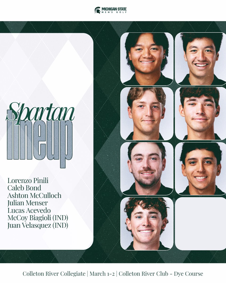 Michigan State Men's Golf tweet media