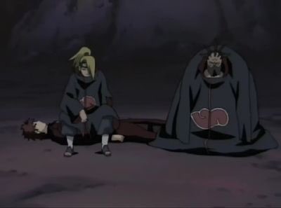 Deidara killing Gaara &amp; using his body as a chair gotta be a top 5 disrespectful Anime moment