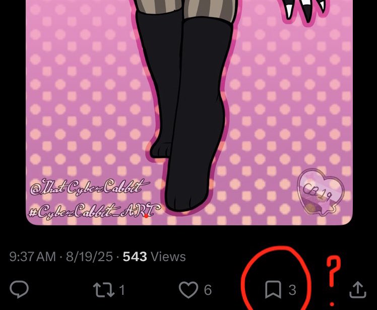 ThatCyberCabbit's tweet photo. >.> do I wanna know who bookmarked my TADC oc…? https://t.co/g6SyOXM1t3