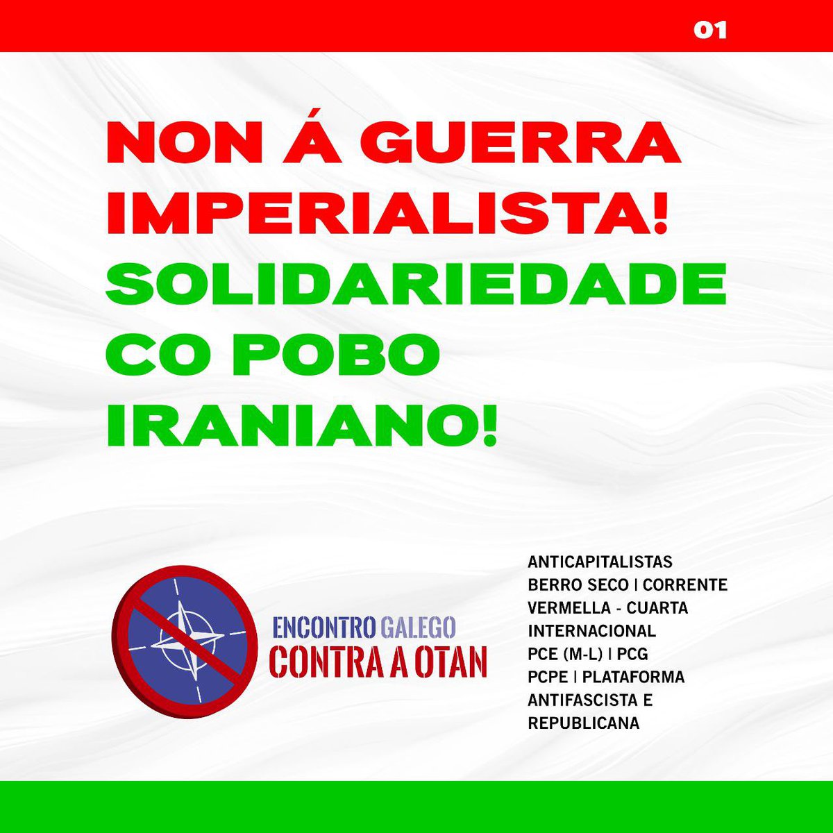 Encontro Galego contra a OTAN tweet media