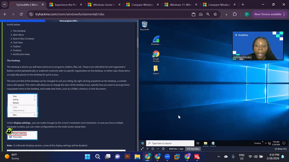 Cybersecurity Streak | Day 13 ✅

In today’s <a href="/TechSphereAcad/">Tech Sphere Academy</a> session with Favour Onoko, we covered Linux and Windows fundamentals + reinforced the concepts via hands-on practice

<a href="/cyber_razz/">Abdulkadir | Cybersecurity</a> <a href="/elormkdaniel/">Elorm Daniel</a> <a href="/chovwenofuru/">CHOVE</a> <a href="/ireteeh/">Dr Iretioluwa Akerele</a> <a href="/segoslavia/">Ṣẹ́gunfúnmi😎</a> <a href="/4osp3l/">Gospel</a> <a href="/TemitopeSobulo/">Temitope Sobulo🛡️</a> <a href="/cyberjeremiah/">Ezechi Jeremiah</a>