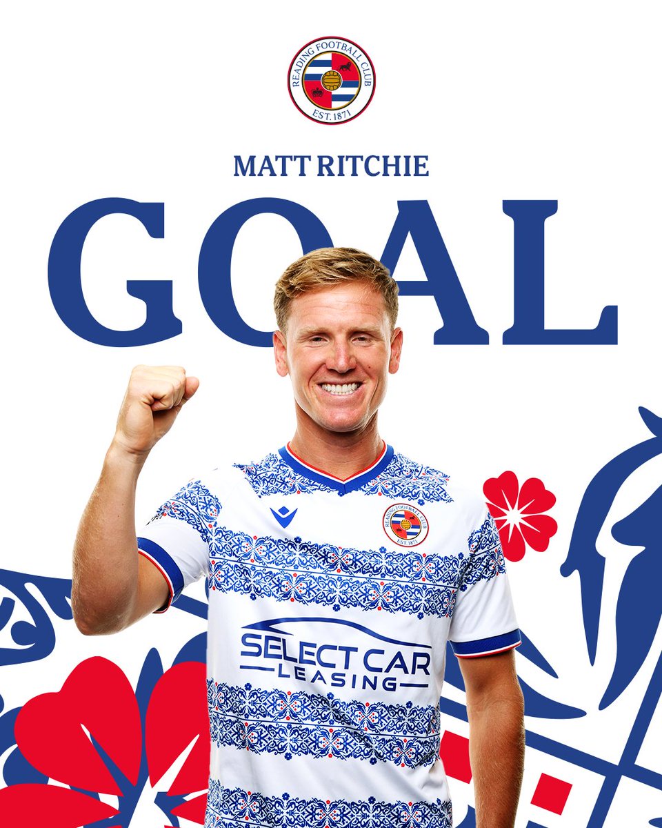 ReadingFC's tweet photo. MATT RITCHIE YOU SUPERSTAR!!!! https://t.co/phob9LBeeh