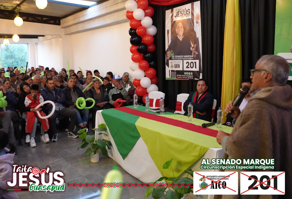 JesusCuasapud's tweet photo. #Gualmatán  🙌🏽 Gracias a cada familia, a cada líder y a cada persona que permitió un espacio para conversar sobre el futuro que queremos construir desde el territorio hacia el Senado de Colombia por la Especial Indígena. https://t.co/tTRHWcZE4l