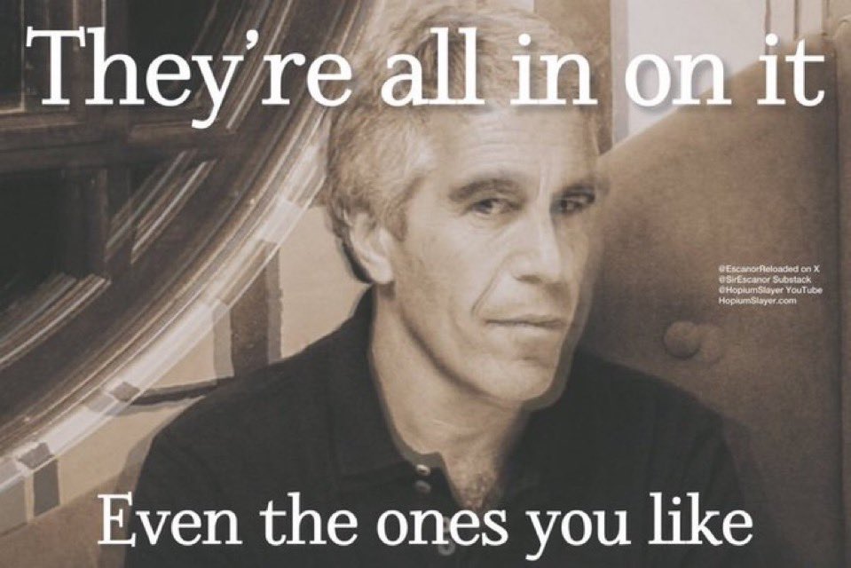ReturnOfKappy's tweet photo. Jeffery Epstein has a message for you... https://t.co/qffglIRkwT