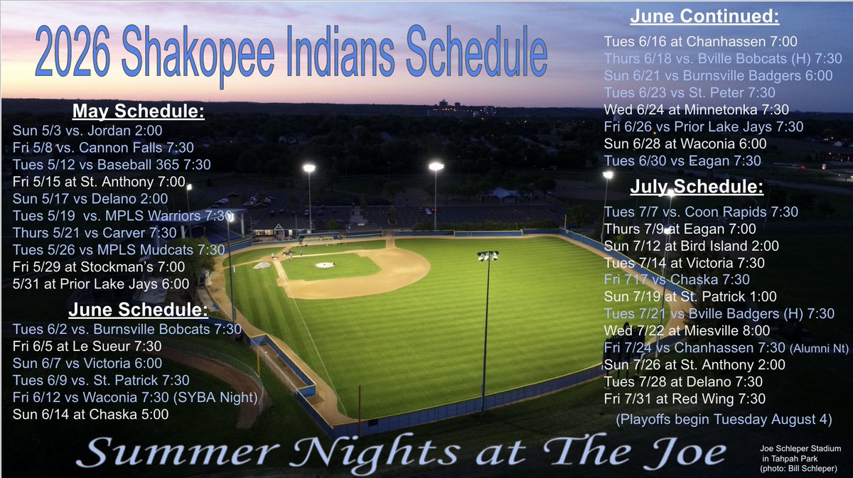 Shakopee Baseball tweet media