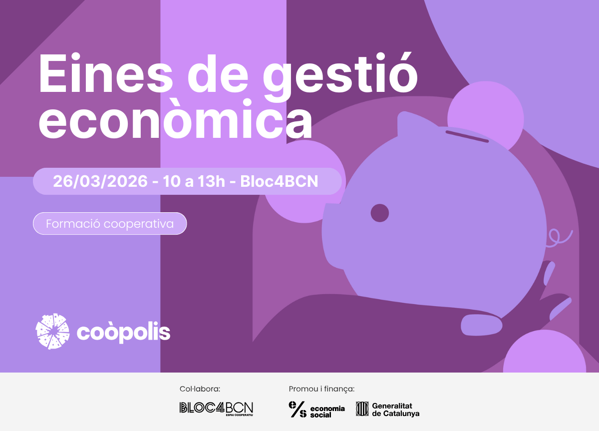 coopolis_bcn's tweet image. 💰 Vols tenir més confiança i autonomia gestionant l’economia del teu projecte? Amb @CollectiuRonda aprendrem: 

✅ Comptabilitat bàsica i analítica
✅ Diferències entre pressupost i tresoreria
✅ Lectura de balanç i documents clau

#ESS

🔗Inscripcions: bcn.coop/formacio/eines…