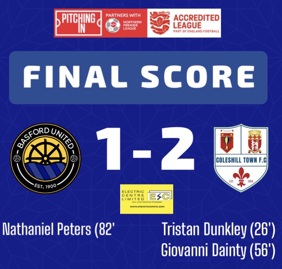 Coleshill Town FC tweet media