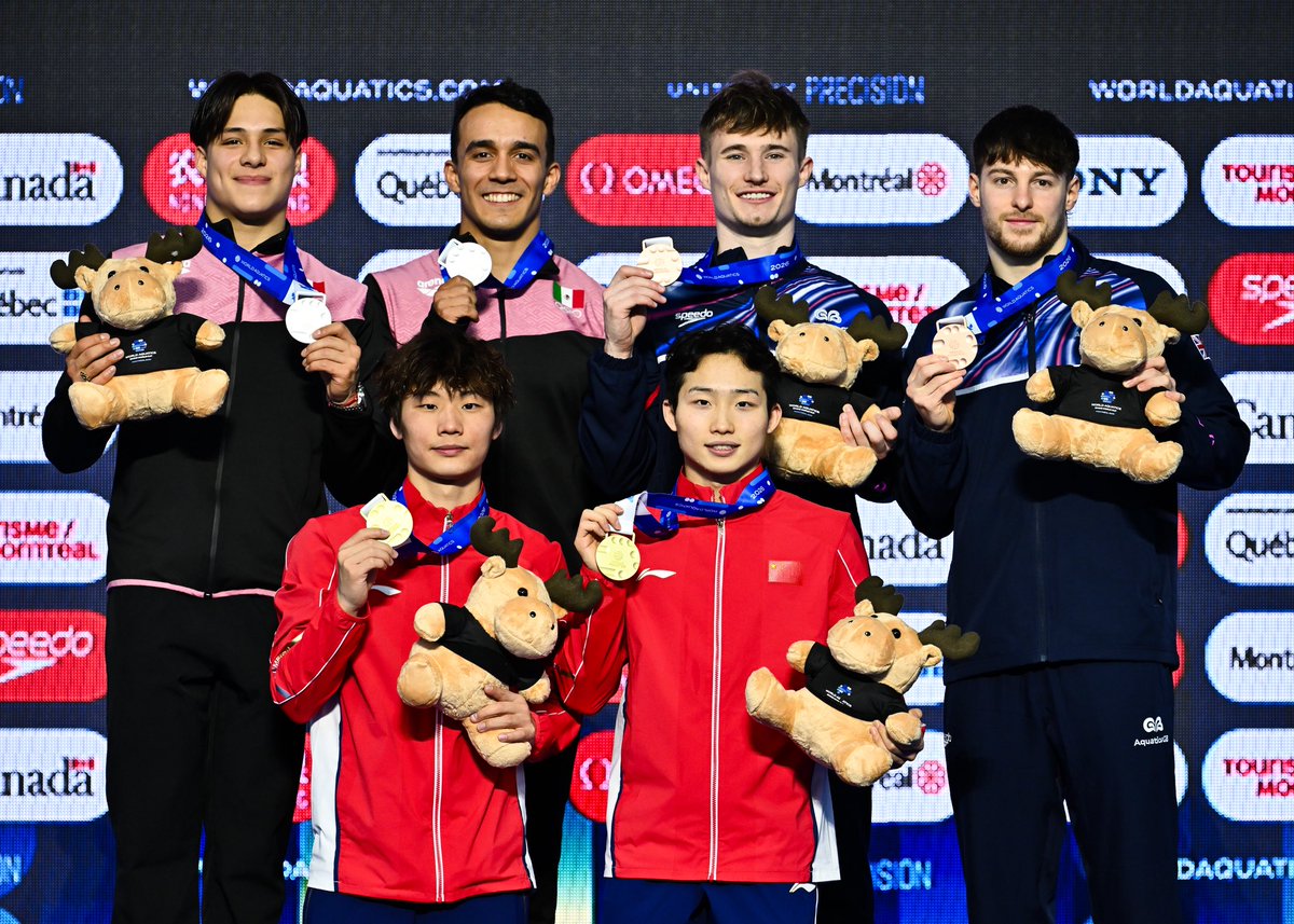 ¡Plata en Montreal! 🇲🇽🥈

Osmar Olvera y Juan Celaya vuelven a subir al podio en la prueba sincronizada 3m de la Copa del Mundo de Clavados, confirmando su lugar entre las mejores duplas del planeta.

📸: Getty Images / Minas Panagiotakis

#PanamSports #Diving #Clavados
