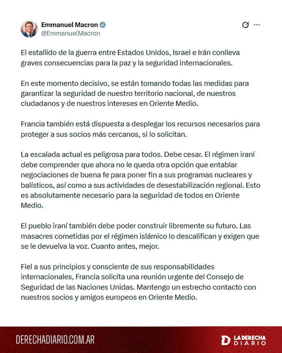 La Derecha Diario tweet media