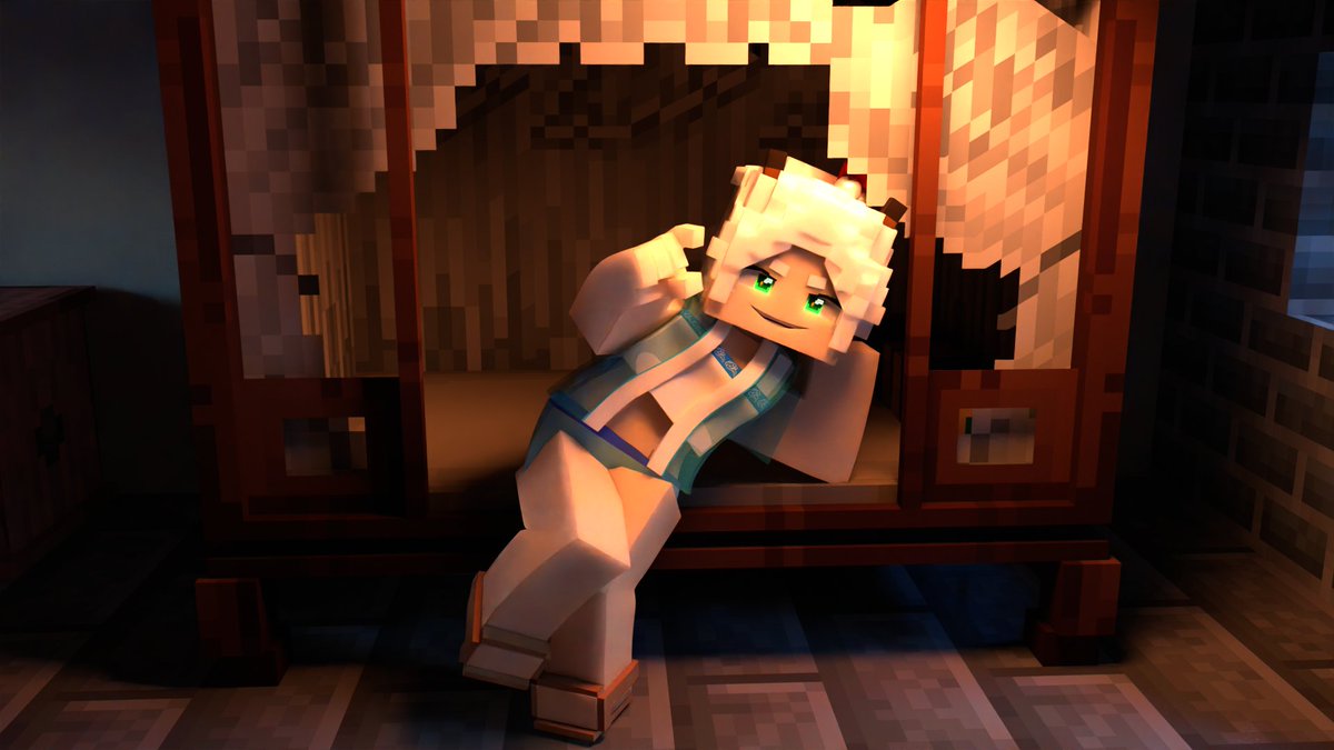 FuZihow's tweet photo. #minecraft #3drender #MinecraftAnimation #BlockWorld
Rest time for Roya https://t.co/QZKycYzHQR