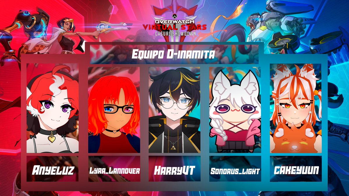 VStarsVT's tweet photo. 🗣️🔥Vienen a detonar a todos en:
🌟OW Virtual Stars - Casual Showdown
💥EQUIPO D-INAMITA
🗓️Hoy día a las 4 PM Perú
Vengan a apoyarlos en este Torneo Casual
#VirtualStars #VirtualStarsCS https://t.co/KgCuUu0Yuz